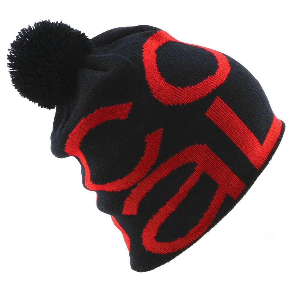 Coal Logo Ski Hat, Black, medium