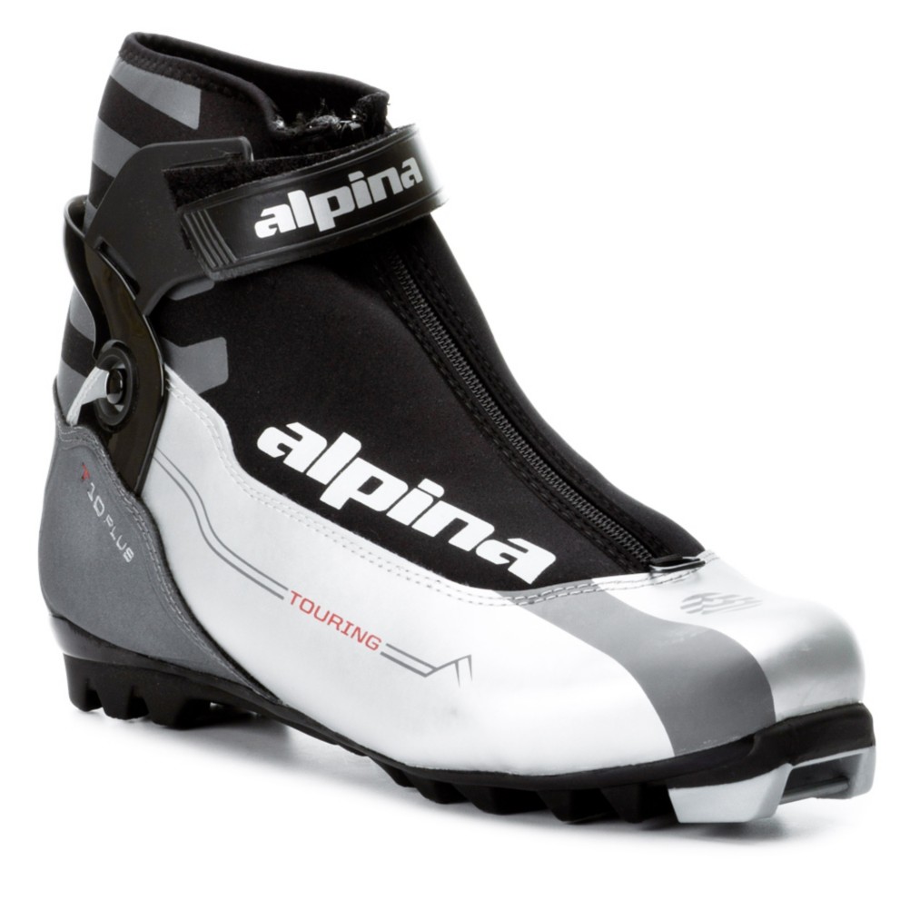 Alpina T10 NNN Cross Country Ski Boots 2013, Charcoal-Black-Red, medium