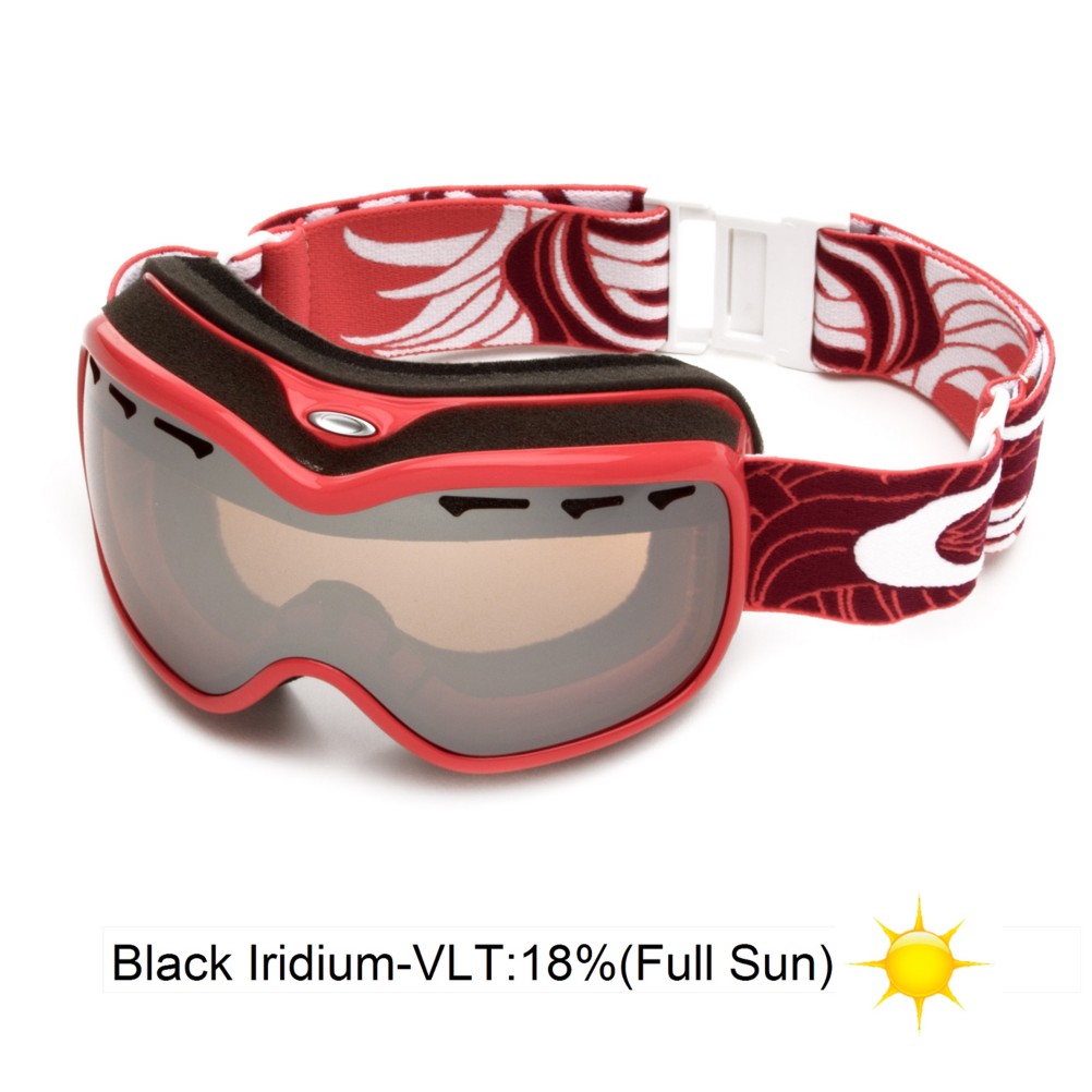 Oakley Stockholm Womens Goggles 2013, Sunset Plume-Black Iridium, swatch