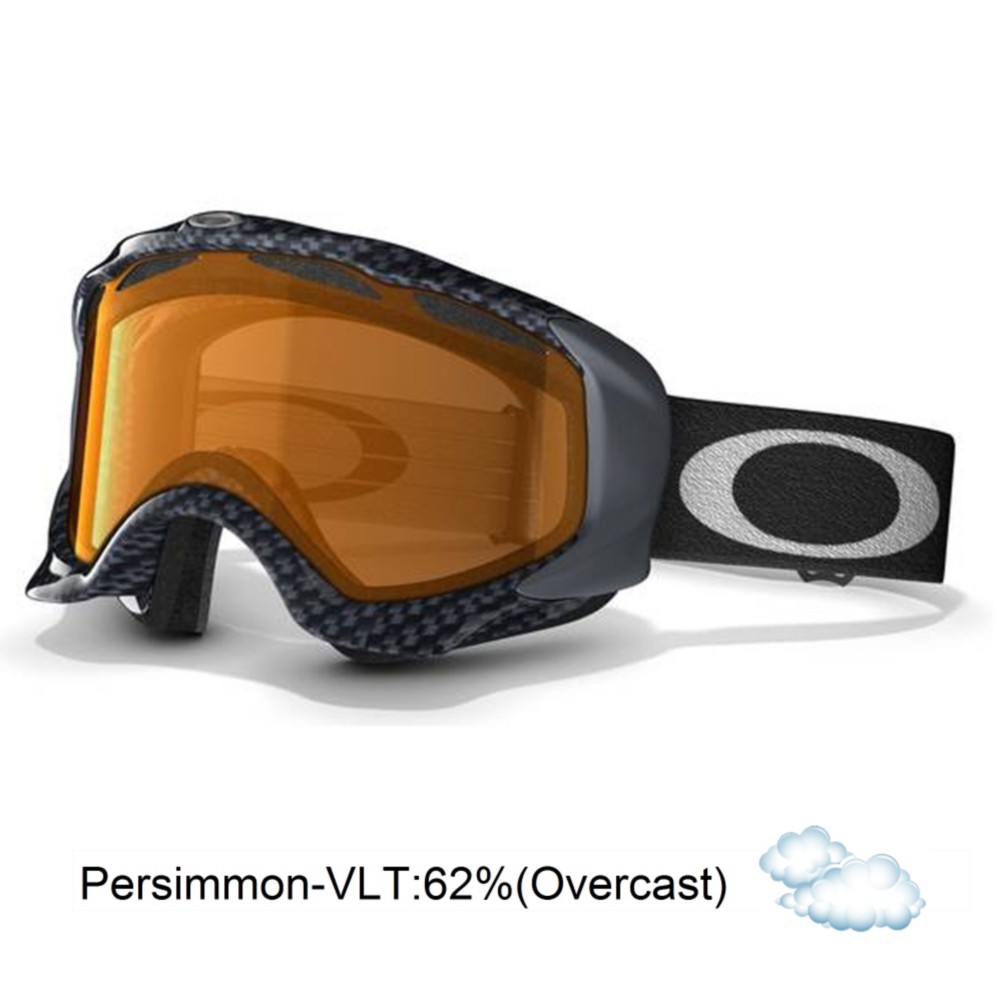 Oakley Twisted Goggles 2013, True Carbon Fiber-Persimmon, swatch