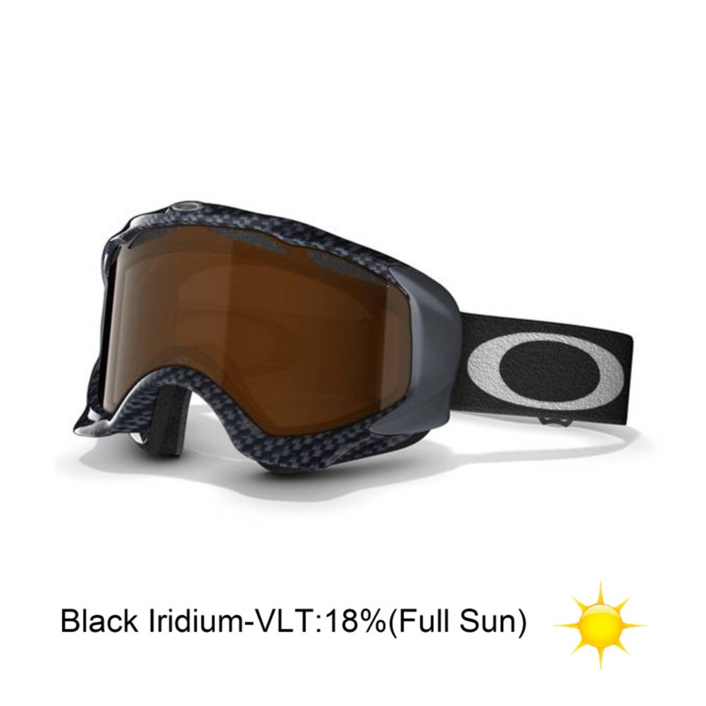 Oakley Twisted Goggles 2013, True Carbon Fiber-Black Iridium, swatch