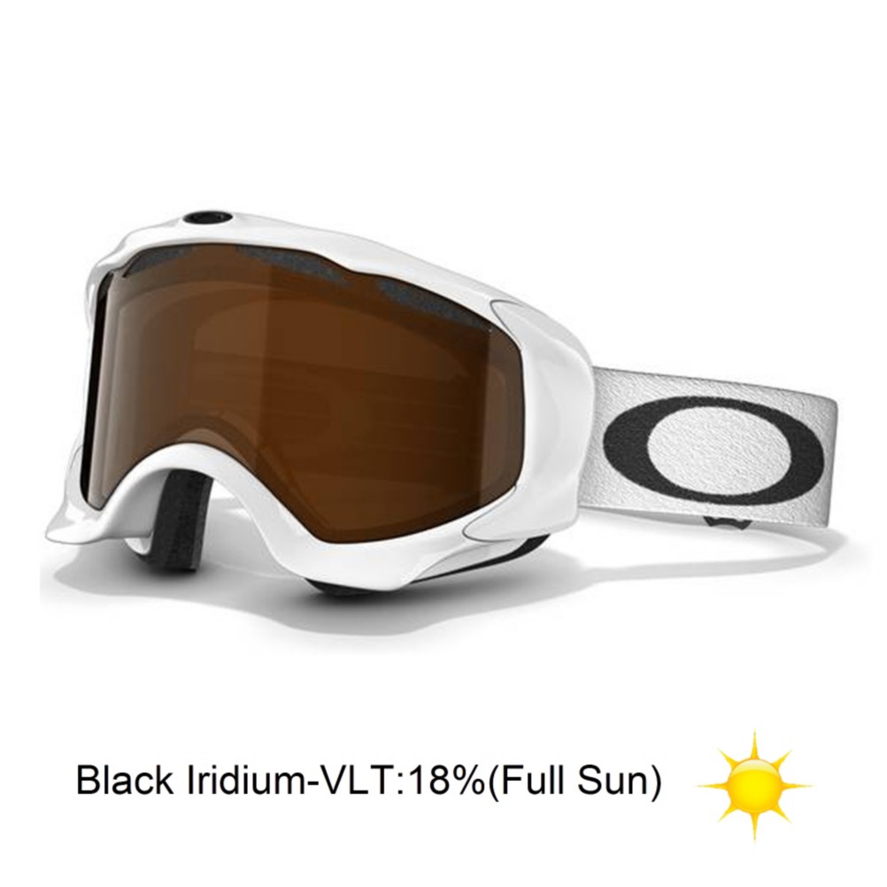 Oakley Twisted Goggles 2013, Polished White-Black Iridium, swatch