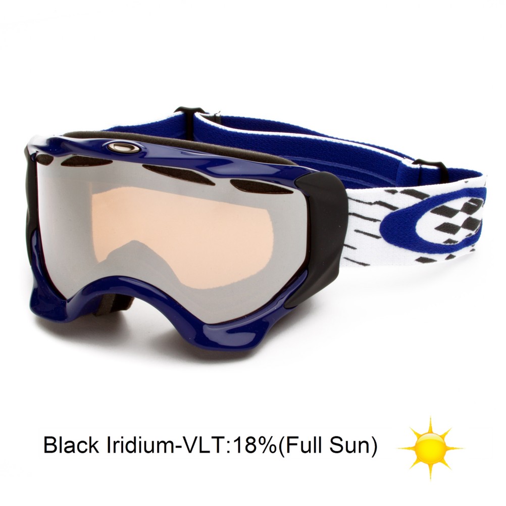 Oakley Twisted Goggles 2013, X Weave Blue-Black Iridium, swatch