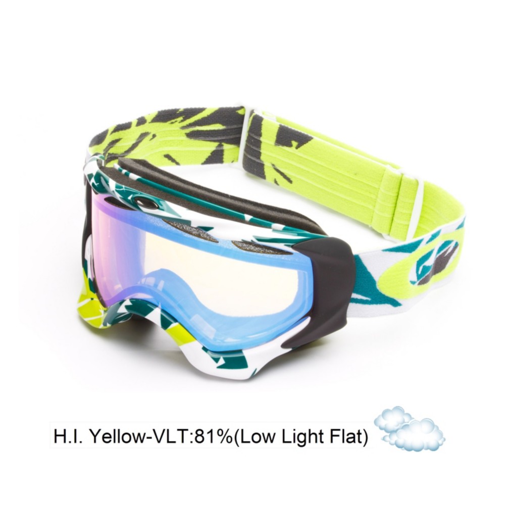 Oakley Twisted Goggles 2013, Glacier Blue Green-H.i. Yellow, swatch