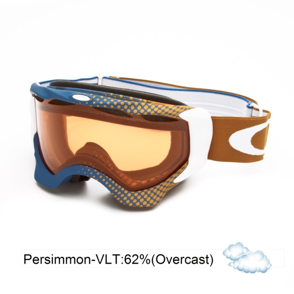 Oakley Twisted Goggles 2013, Half Tone Blue Gold-Persimmon, swatch
