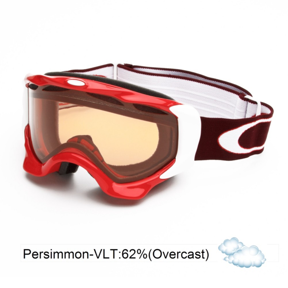 Oakley Twisted Goggles 2013, Red Rhone-Persimmon, swatch
