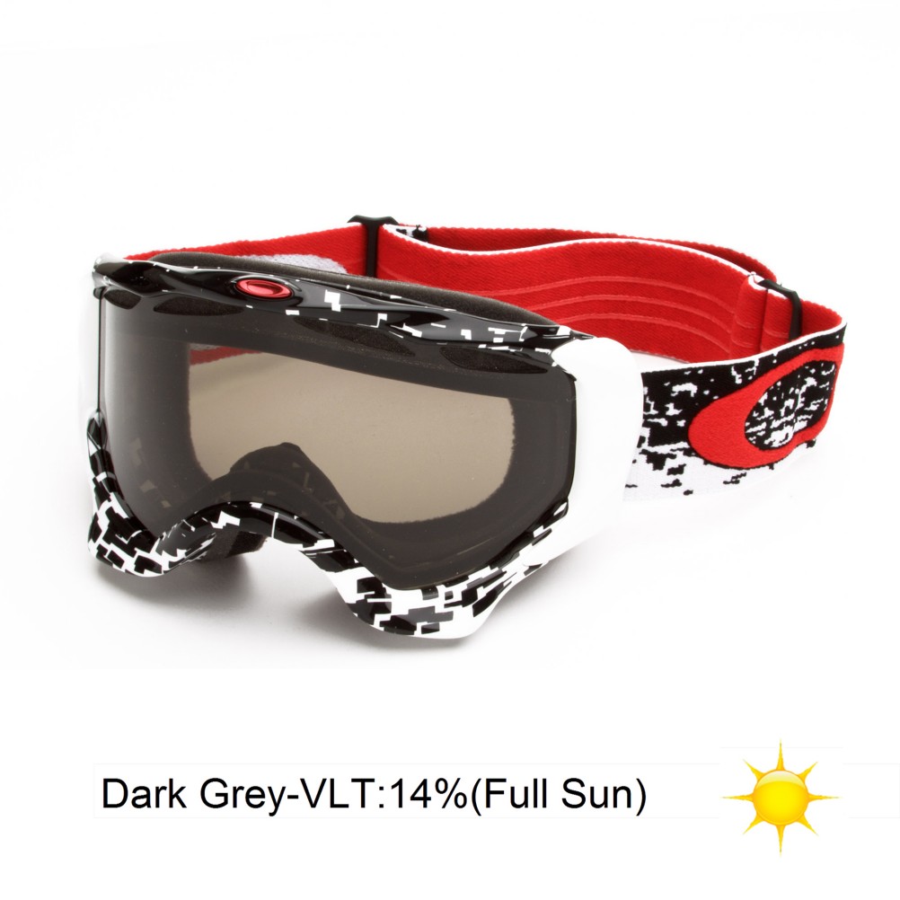 Oakley Twisted Goggles 2013, Pixel Fade Red-Dark Grey, medium