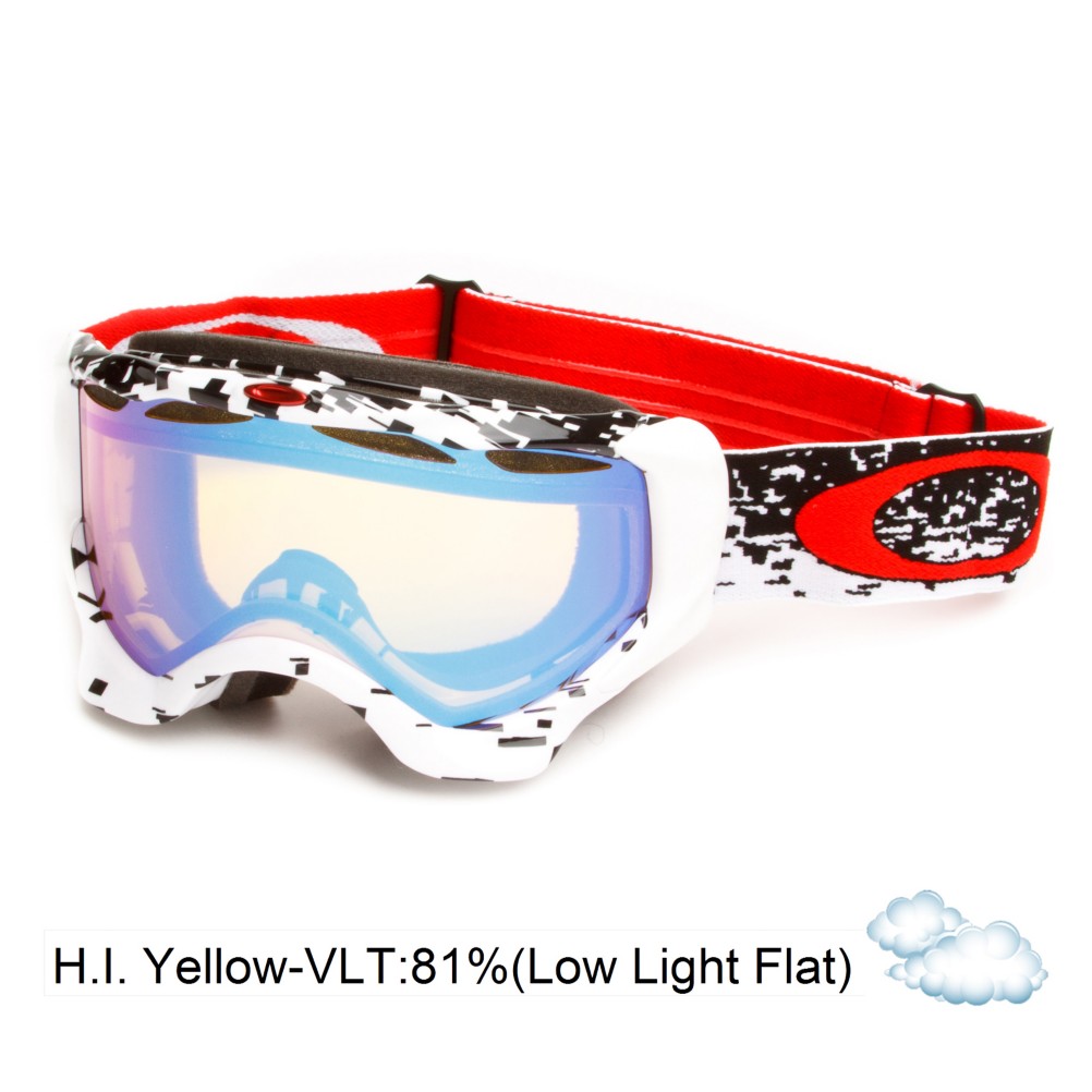 Oakley Twisted Goggles 2013, Pixel Fade Red-H.i. Yellow, swatch