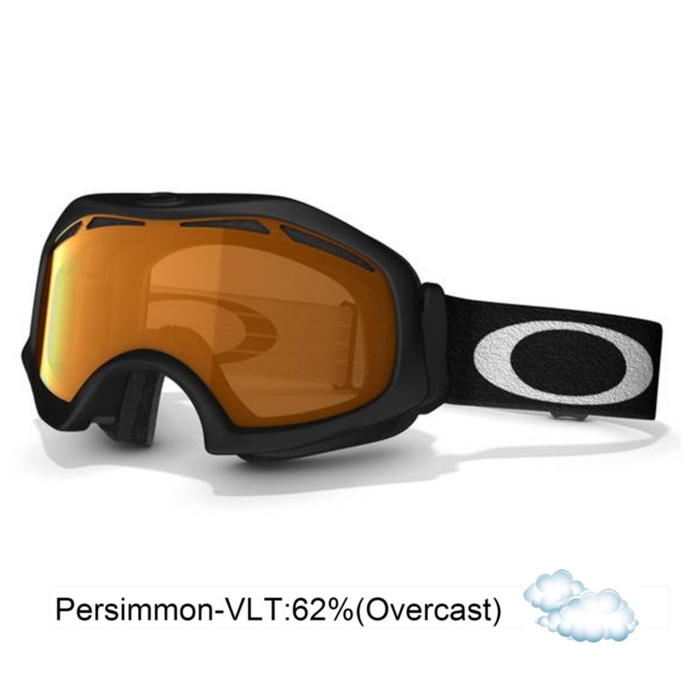 Oakley Catapult OTG Goggles 2014, Matte Black-Persimmon, swatch