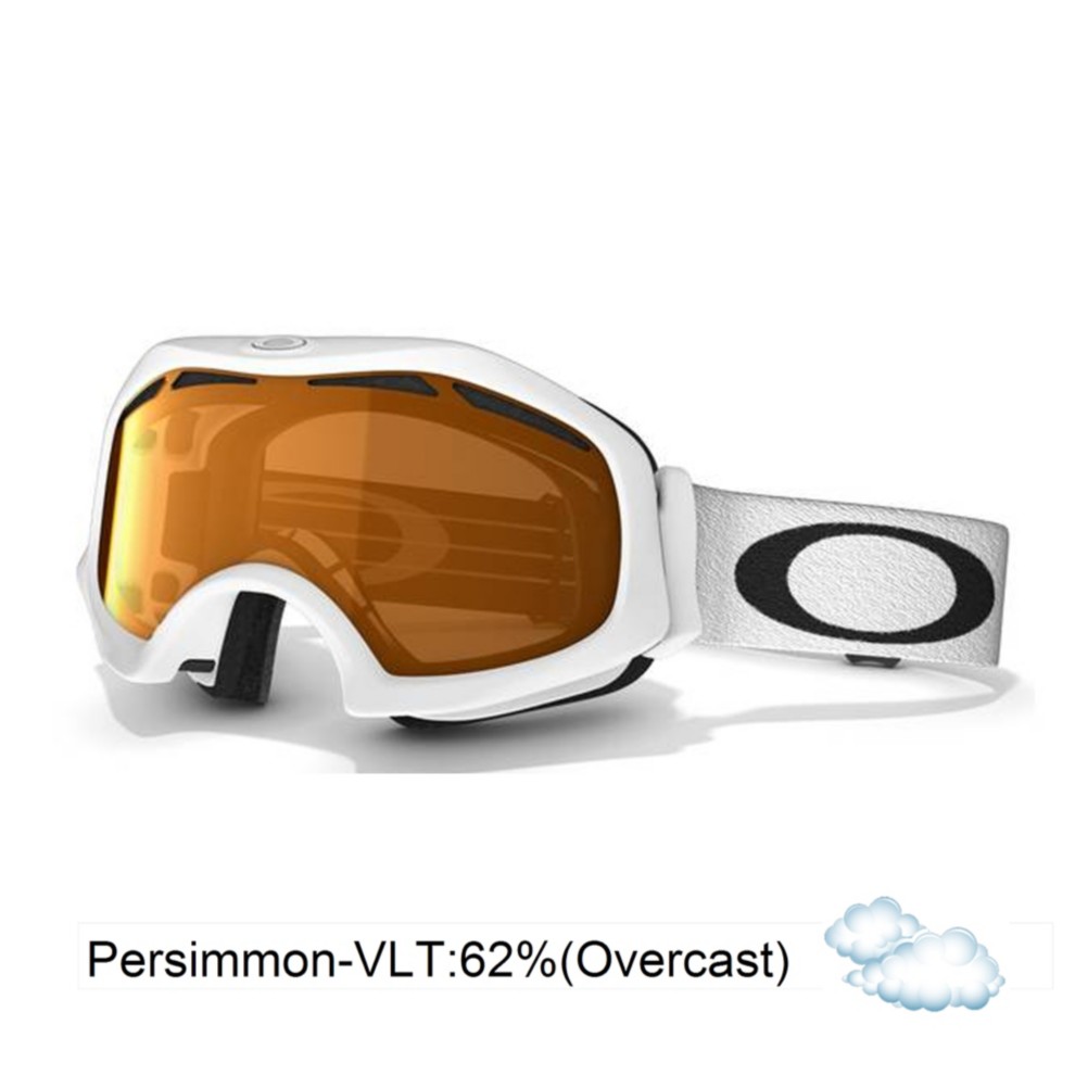 Oakley Catapult OTG Goggles 2014, Matte White-Persimmon, swatch