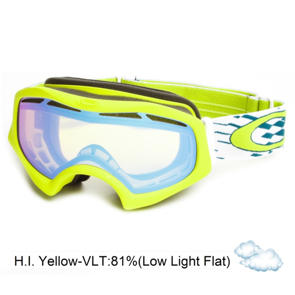Oakley Catapult OTG Goggles 2013, Lightning Green-H.i. Yellow, medium