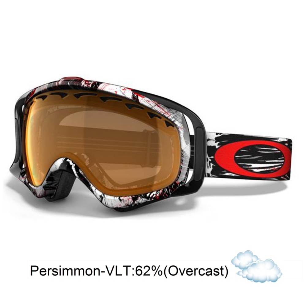 Oakley Crowbar Seth Morrison Goggles 2013, Mountain Reaper-Persimmon, medium