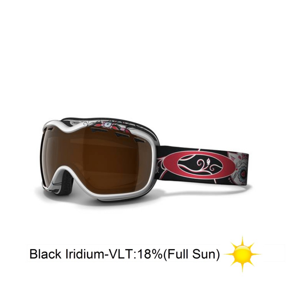 Oakley Stockholm Caia Koopman Womens Goggles 2013, Kitty Skull-Black Iridium, medium