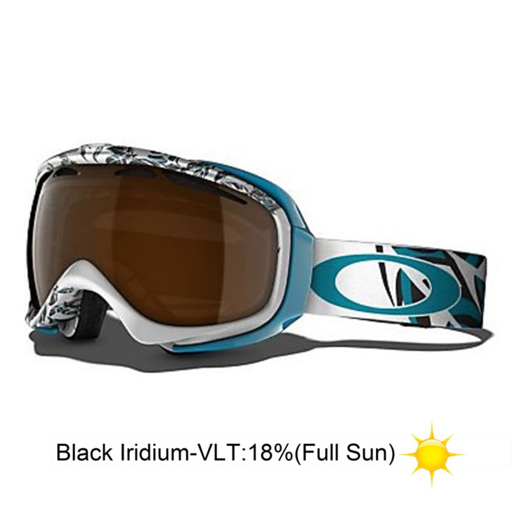 Oakley Elevate Jenny Jones Womens Goggles 2013, Feather Plume-Black Iridium, medium
