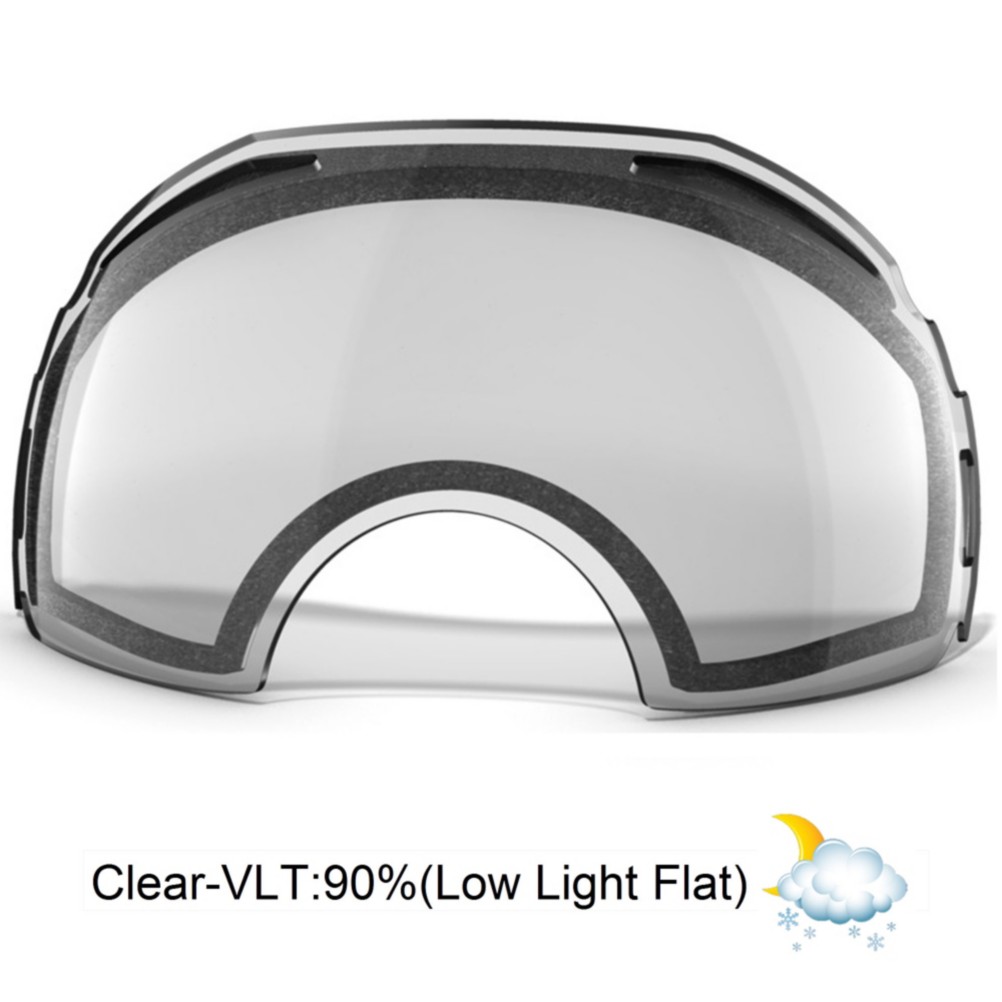 Oakley Airbrake Goggle Replacement Lens 2014, Clear, medium
