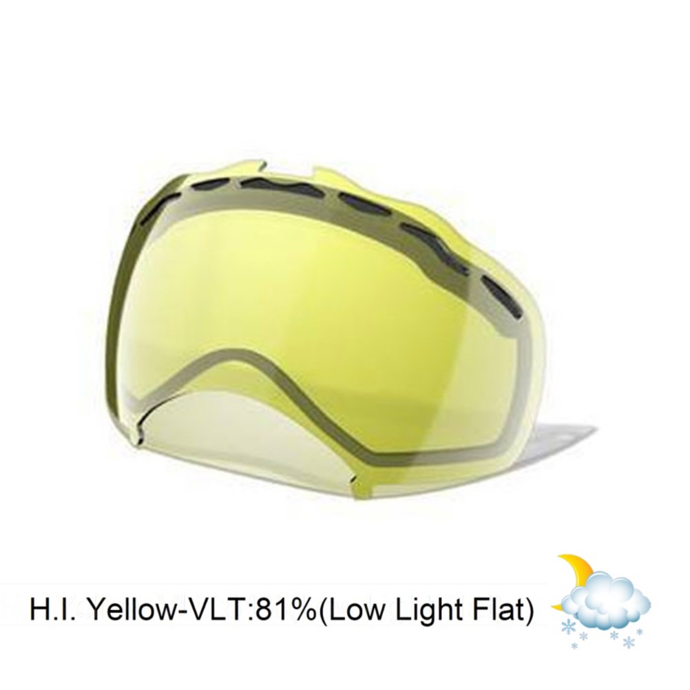 Oakley Splice High Intensity Yellow Goggle Replacement Lens 2014, High Intensity Yellow, medium