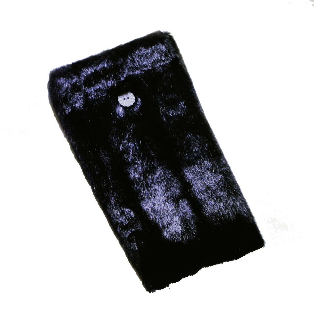 Huggrz Aspen Boot Wrap, Black Mink, medium