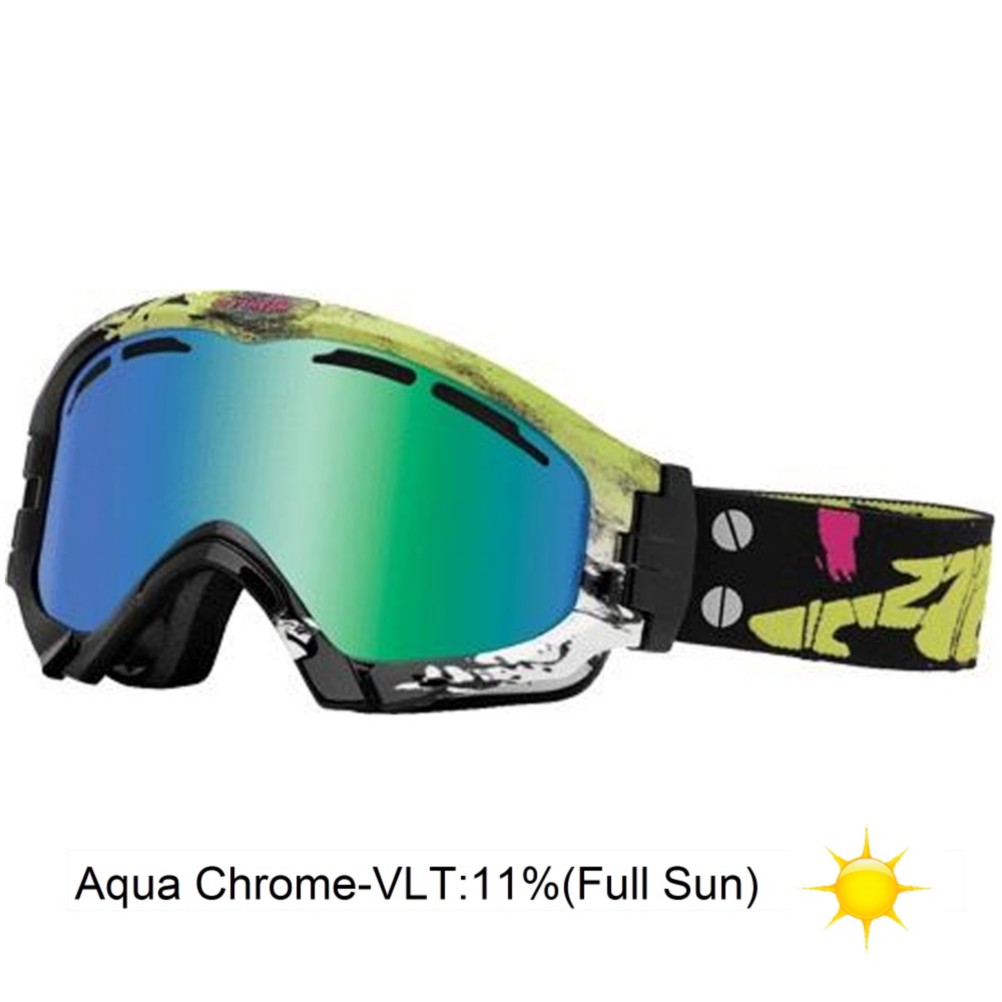 Arnette Series 3 Ski Goggles 2013, Frankenstein-Aqua Chrome, swatch