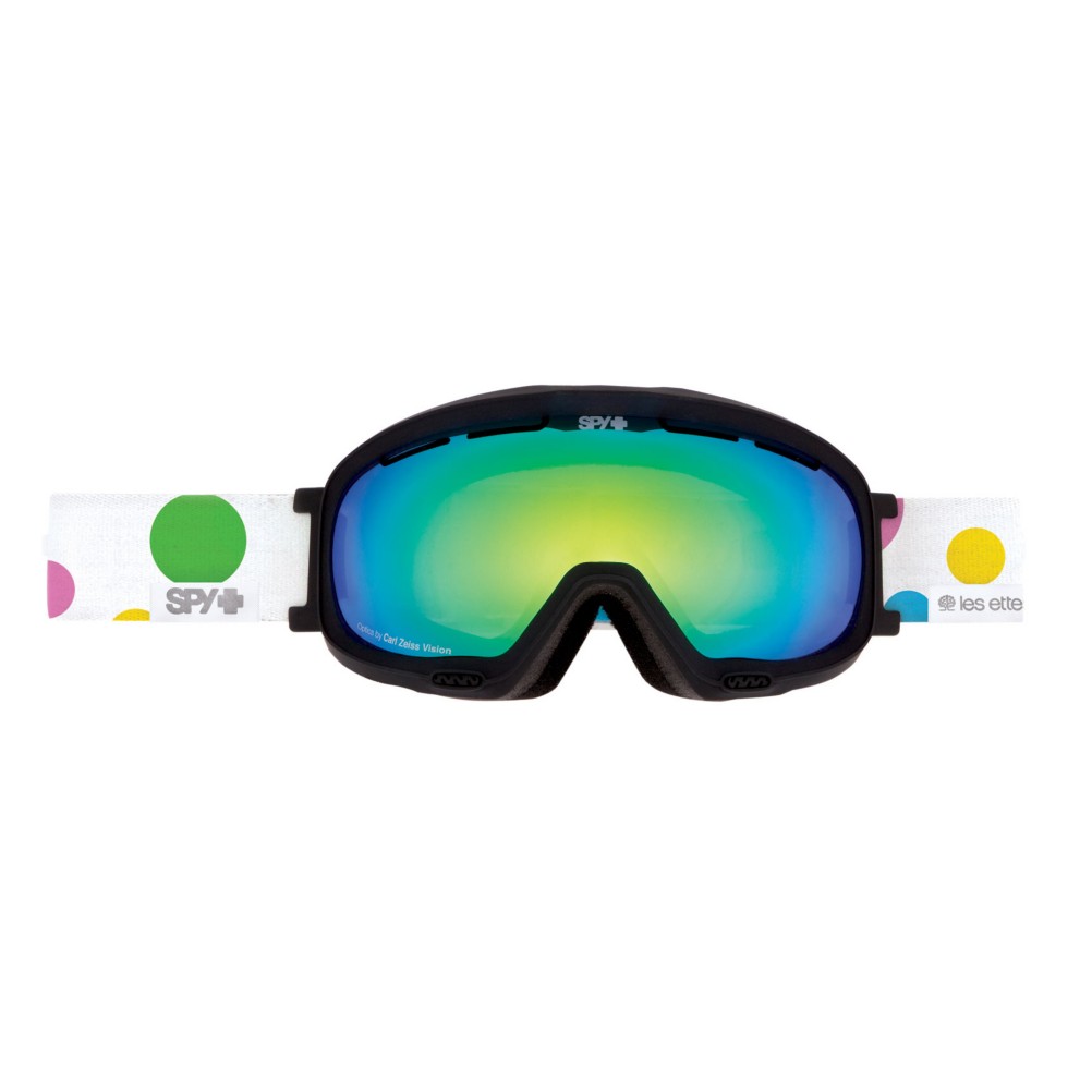 Spy Bias Les Ettes Womens Goggles, Les Ettes-Bronze with green Spectra, medium