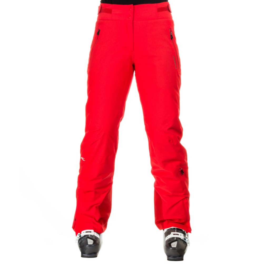 KJUS Formula Womens Ski Pants, High Risk Red, swatch