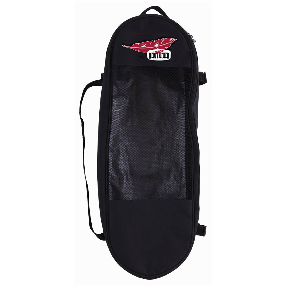 Red Feather Snowshoe Case, Black, medium