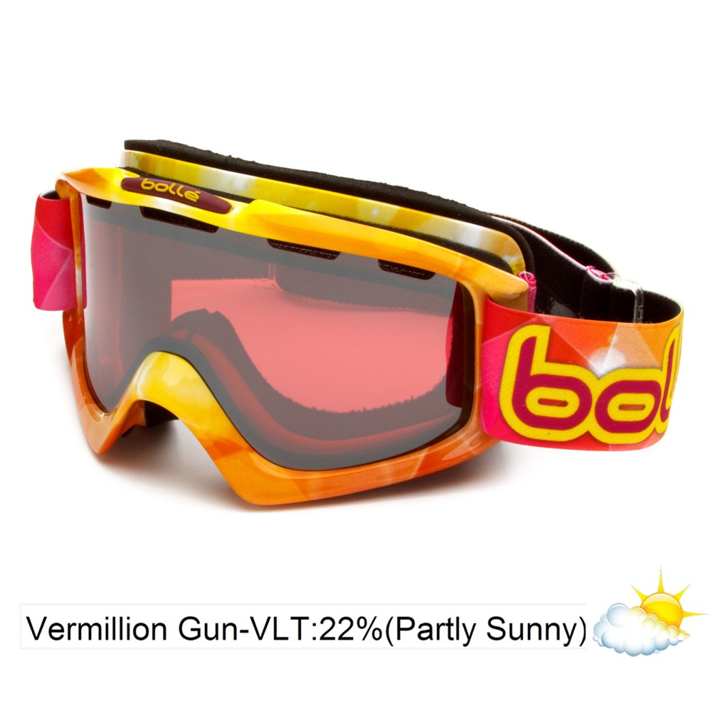 Bolle Nova Goggles 2013, Sunburst-Vermillon Gun, swatch