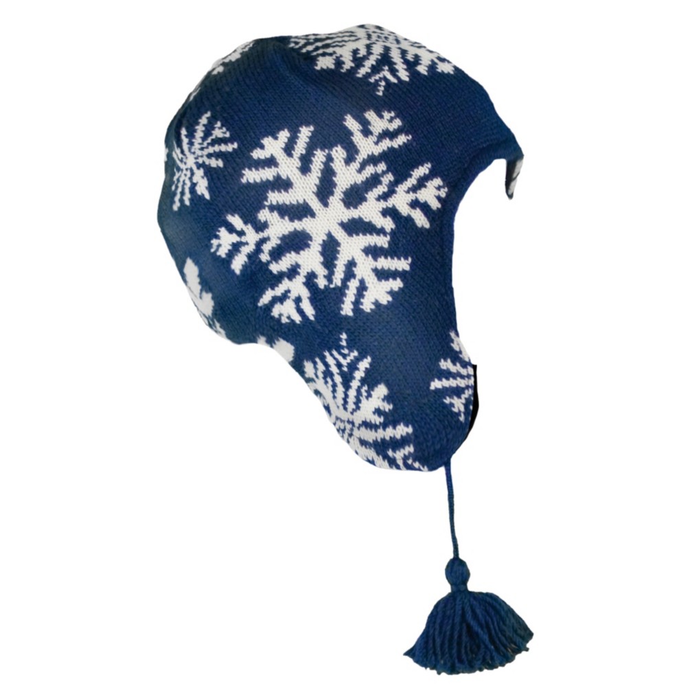 Dale Of Norway Snowflake Ski Womens Hat, Indigo-Cream, swatch