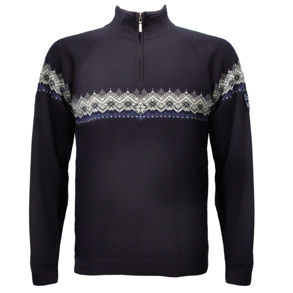 Dale Of Norway Calgary Mens Sweater, Navy-Nacht-Off White, medium