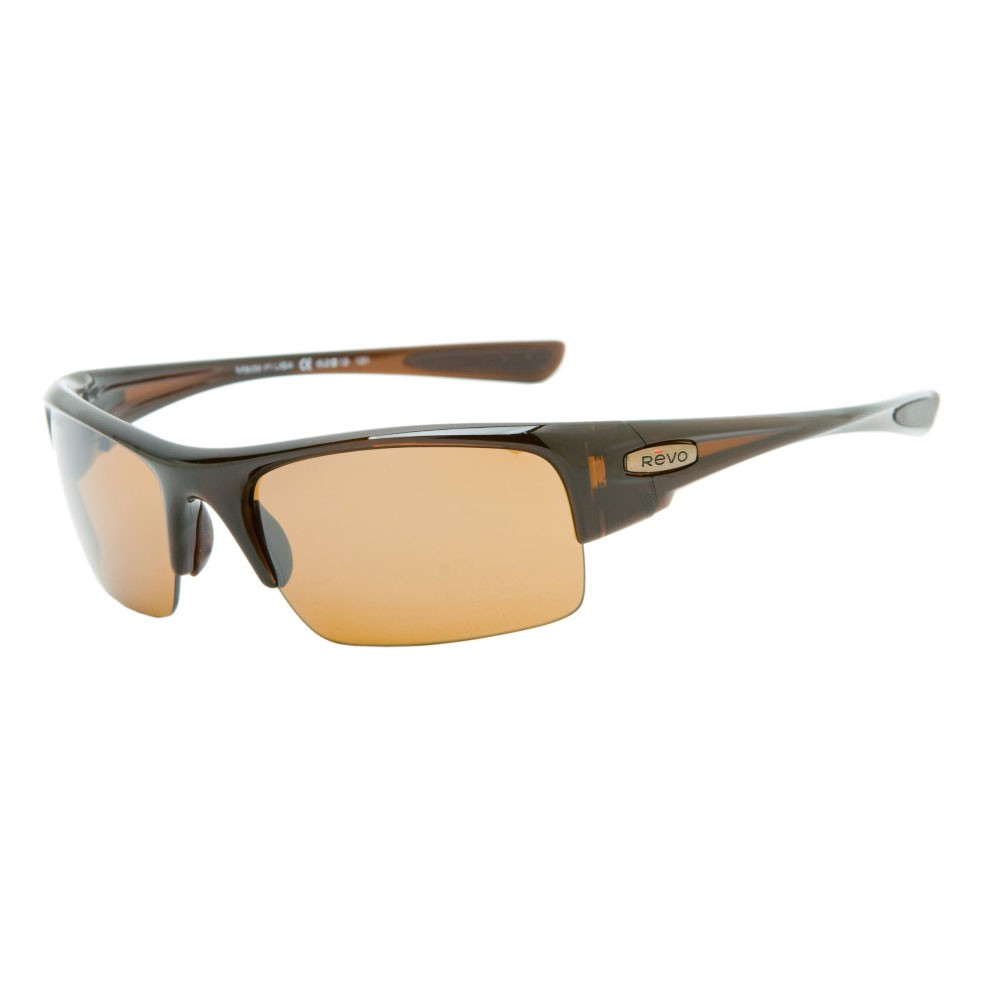 Revo Chasm Sunglasses, Polished Rootbeer-Bronze, swatch