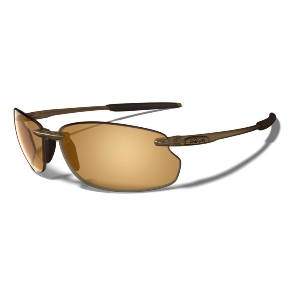 Revo Cut Bank Sunglasses, Brown, medium