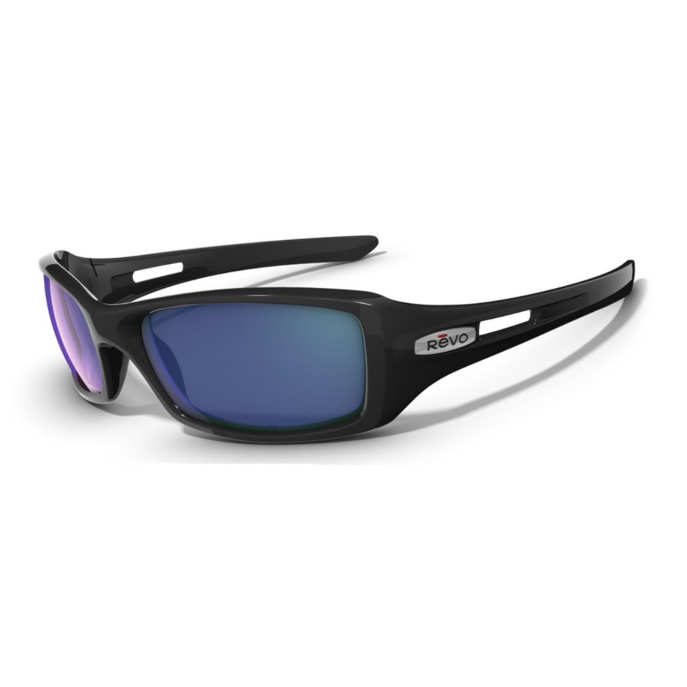Revo Red Point Sunglasses, Polished Black, medium