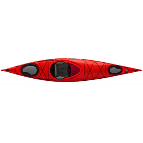 Liquid Logic Inuit 12.5 Light Touring Kayak 2013, Firebrick Red, swatch