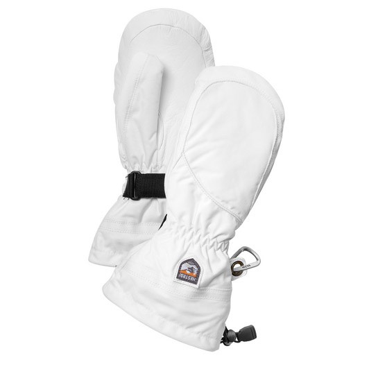 Hestra Heli Womens Mittens, Ivory-Off White, swatch