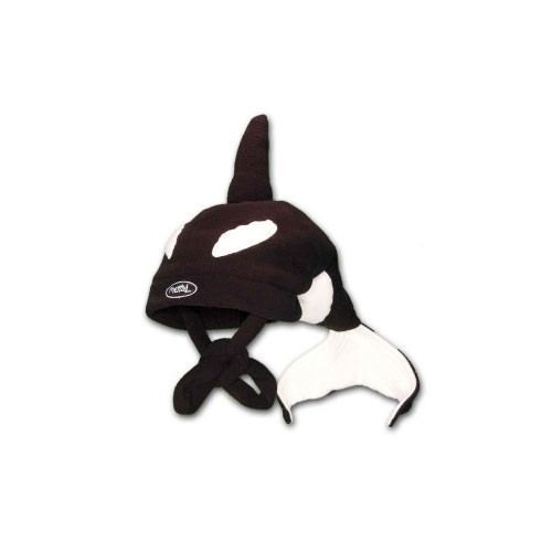 Mental Orca Kids Hat, Black, medium