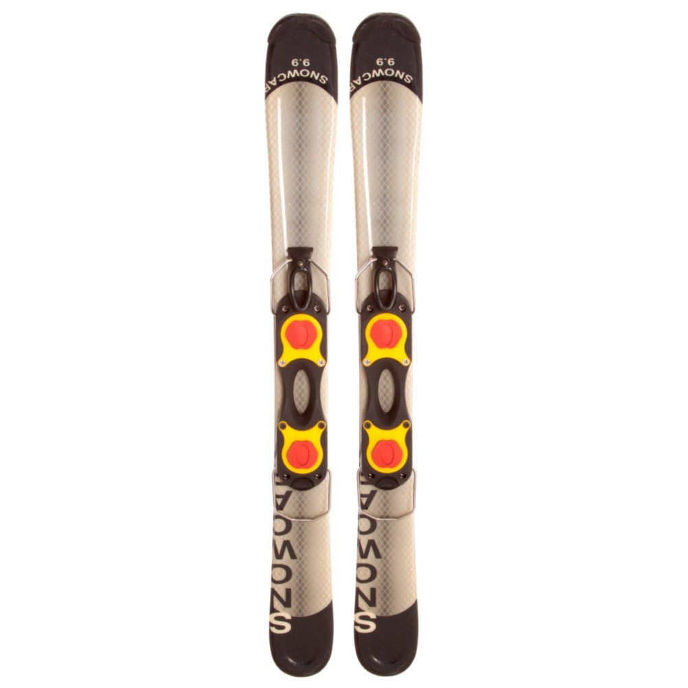 Snow Carve 9.9 Ski Boards, Black-Grey, swatch