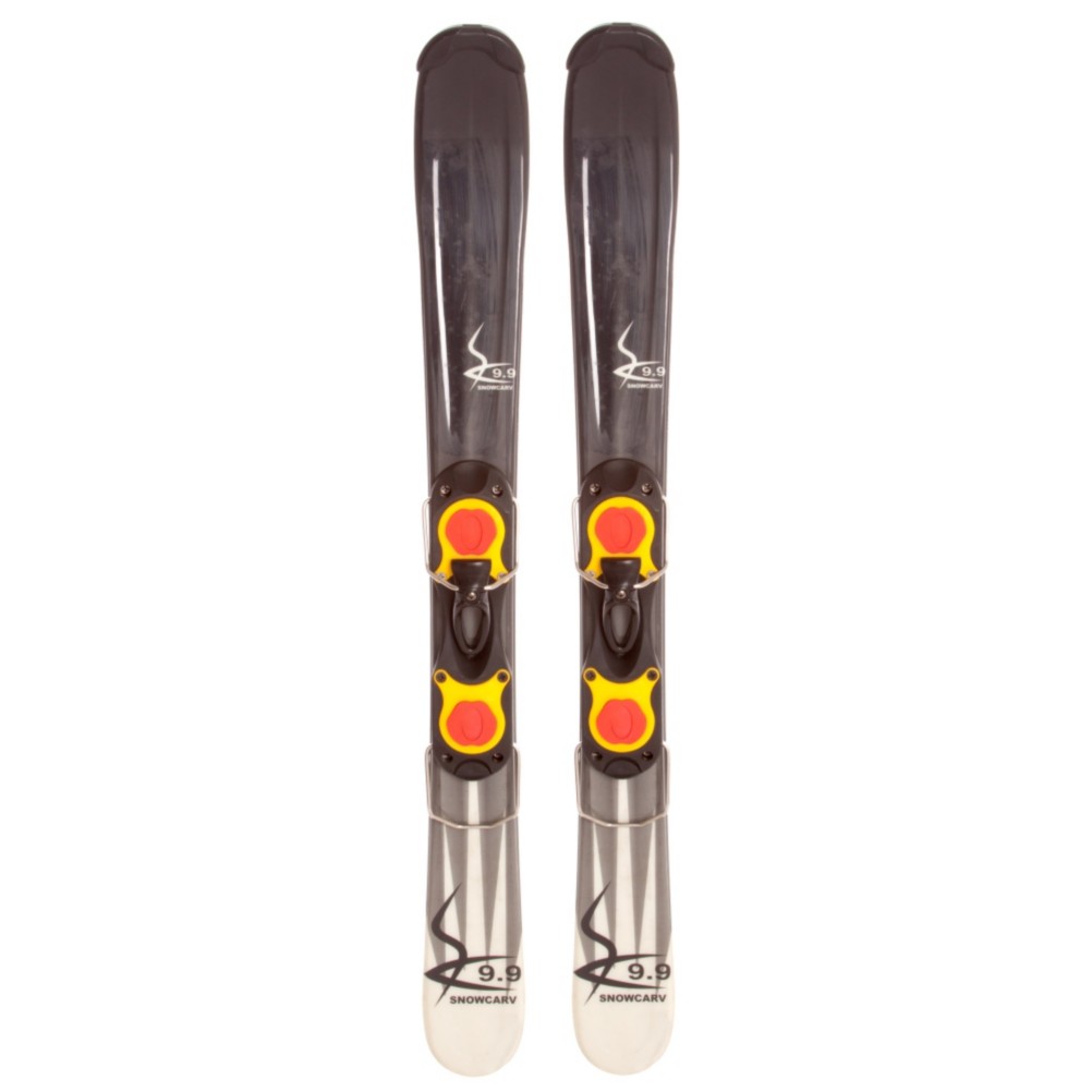 Snow Carve 9.9 Ski Boards, Black-White, swatch