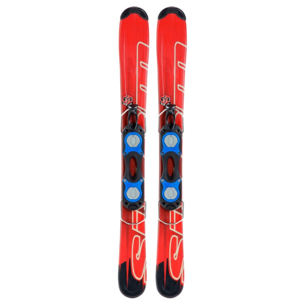 South Line Sixem Ski Boards, Red-Black, swatch