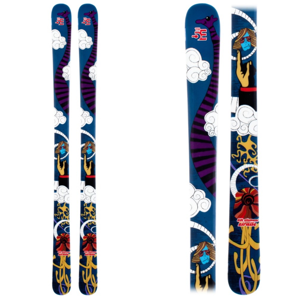 5th Element Zirrafe Mens Twin Tip Skis