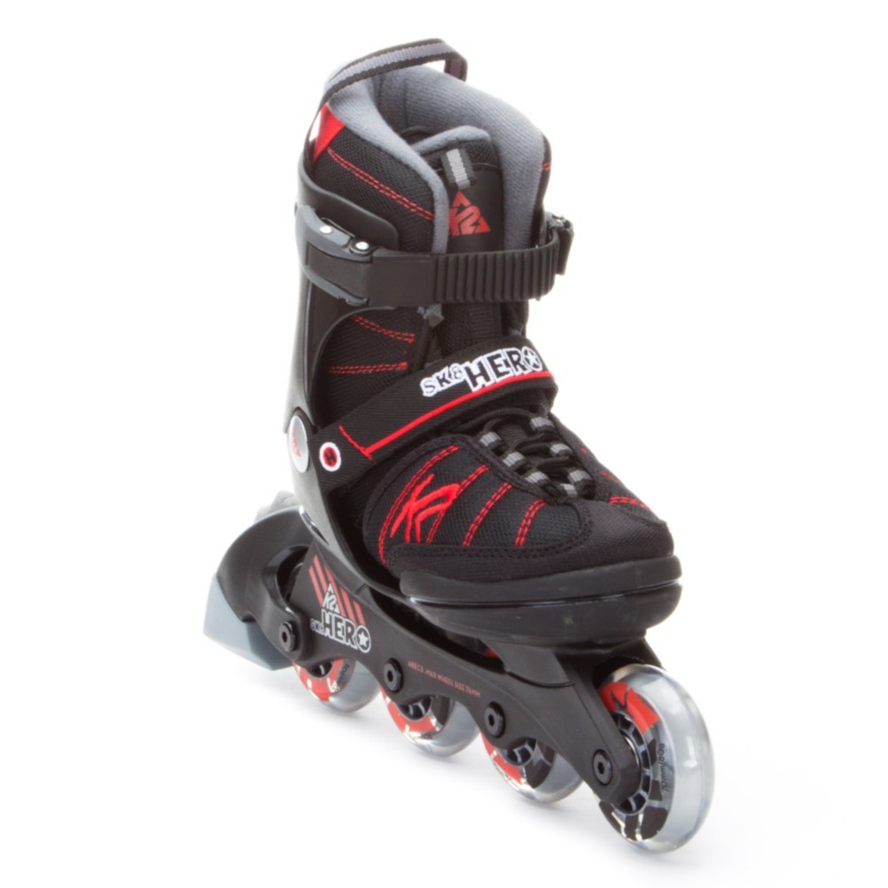 K2 SK8 Hero Adjustable with 3 Pad Pack Kids Inline Skates 2012