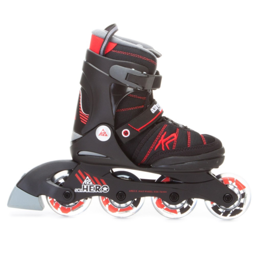 K2 SK8 Hero Adjustable with 3 Pad Pack Kids Inline Skates 2012