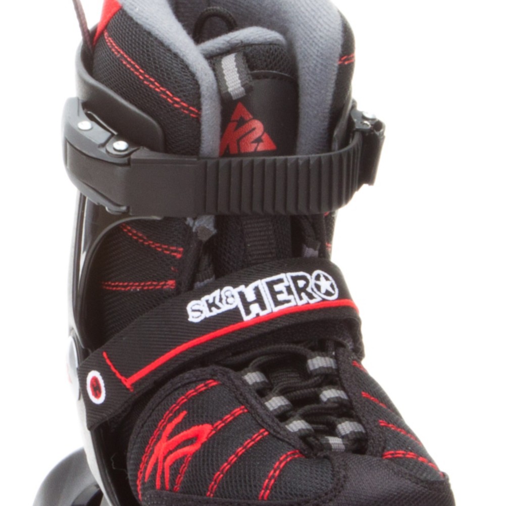 K2 SK8 Hero Adjustable with 3 Pad Pack Kids Inline Skates 2012