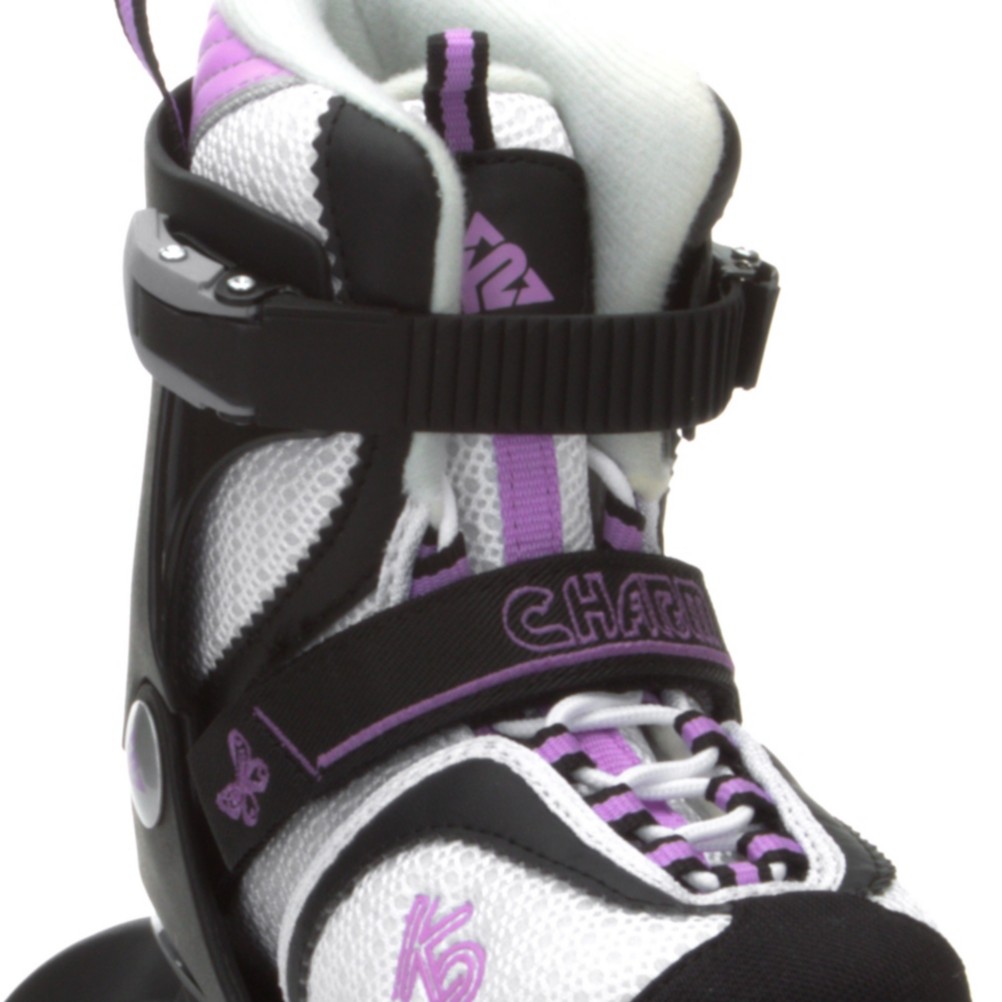 K2 Charm Adjustable with 3 Pad Pack Girls Inline Skates 2012
