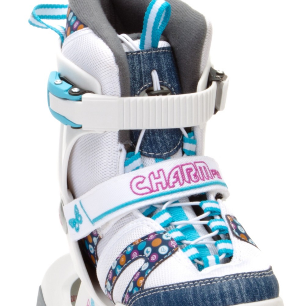K2 Charm Pro Adjustable Girls Inline Skates 2012