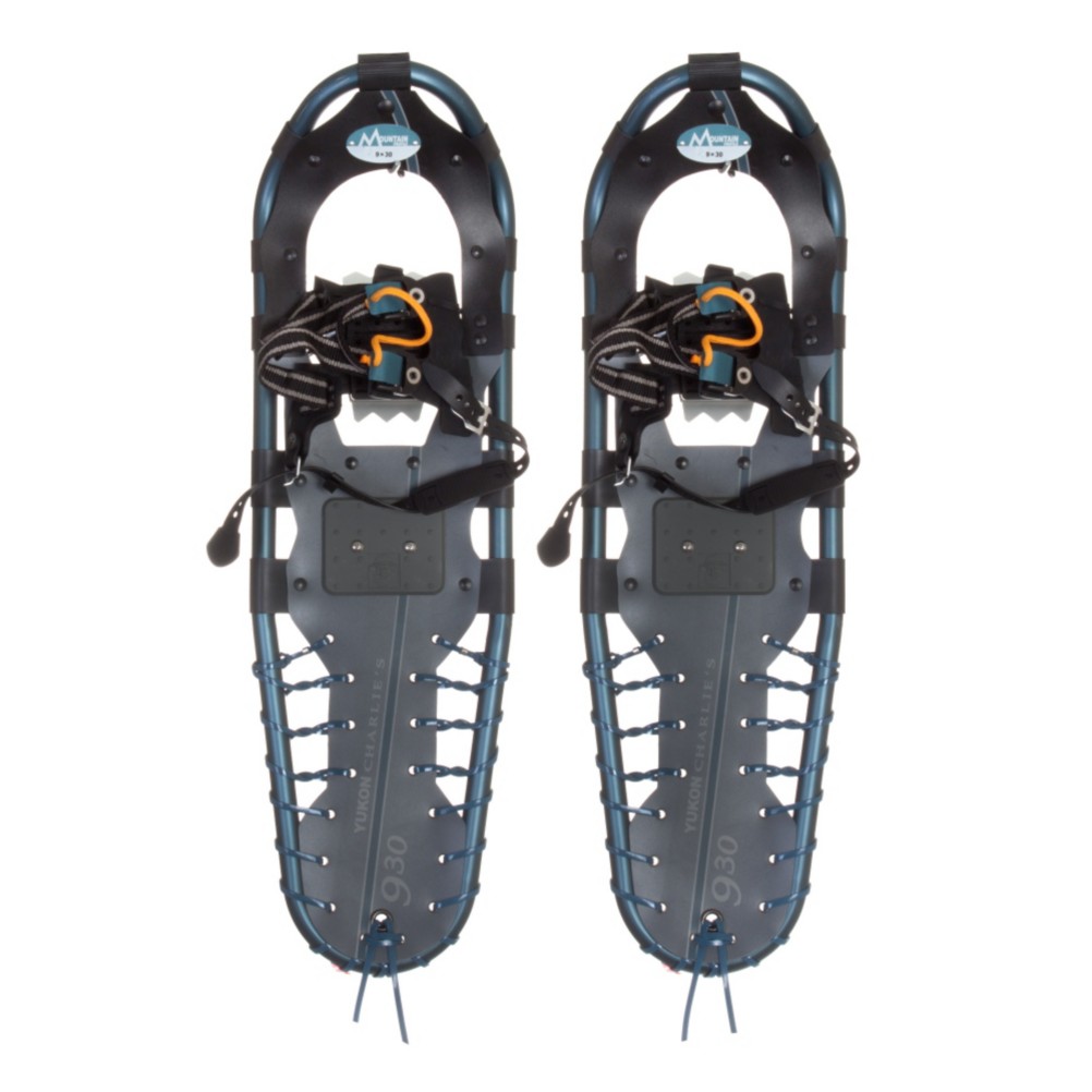 Yukon Charlie Mountain 6000 Recreational Snowshoes, Matte Blue, medium