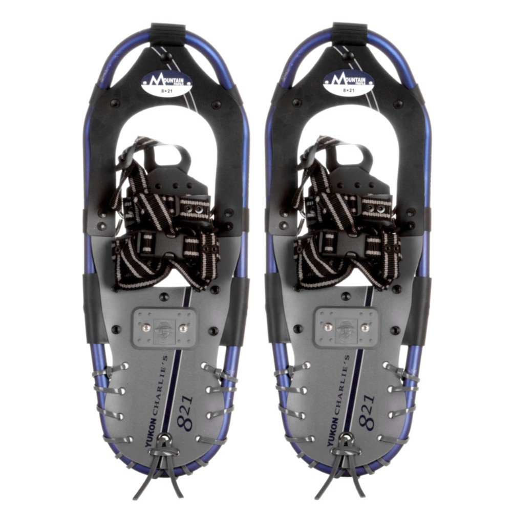 Yukon Charlie Mountain 6000 Recreational Snowshoes, Blue-Grey, swatch