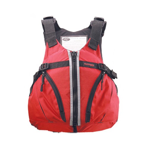 Stohlquist Trekker Adult Kayak Life Jacket 2013, Fireball Red, swatch