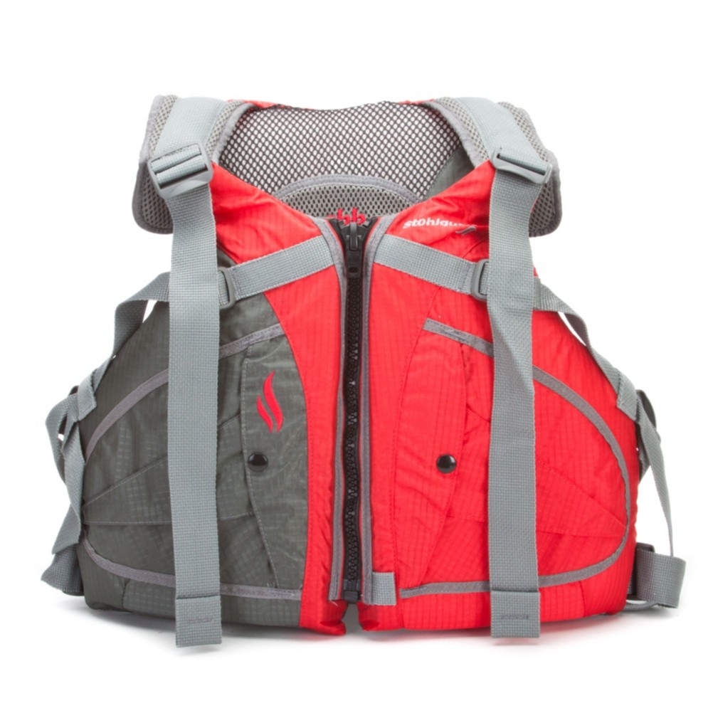 Stohlquist Ebb Adult Kayak Life Jacket 2013, Red, medium