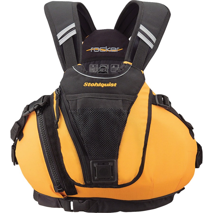 Stohlquist Rocker Adult Kayak Life Jacket 2013, Mango, swatch