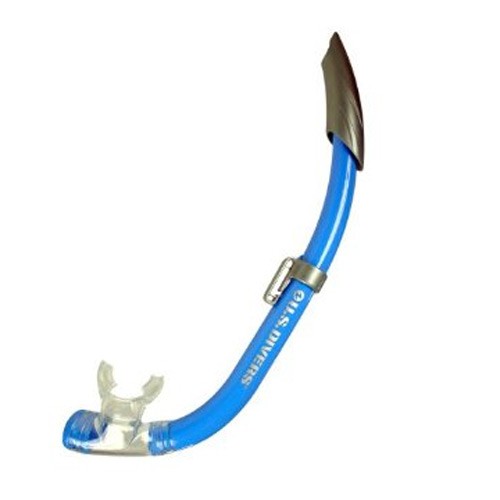 US Divers Seabreeze Jr Kids Snorkel, Sky Blue, swatch