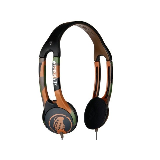 Skullcandy Icon 2 Grenade Headphones, Grenade Army-Camo, medium